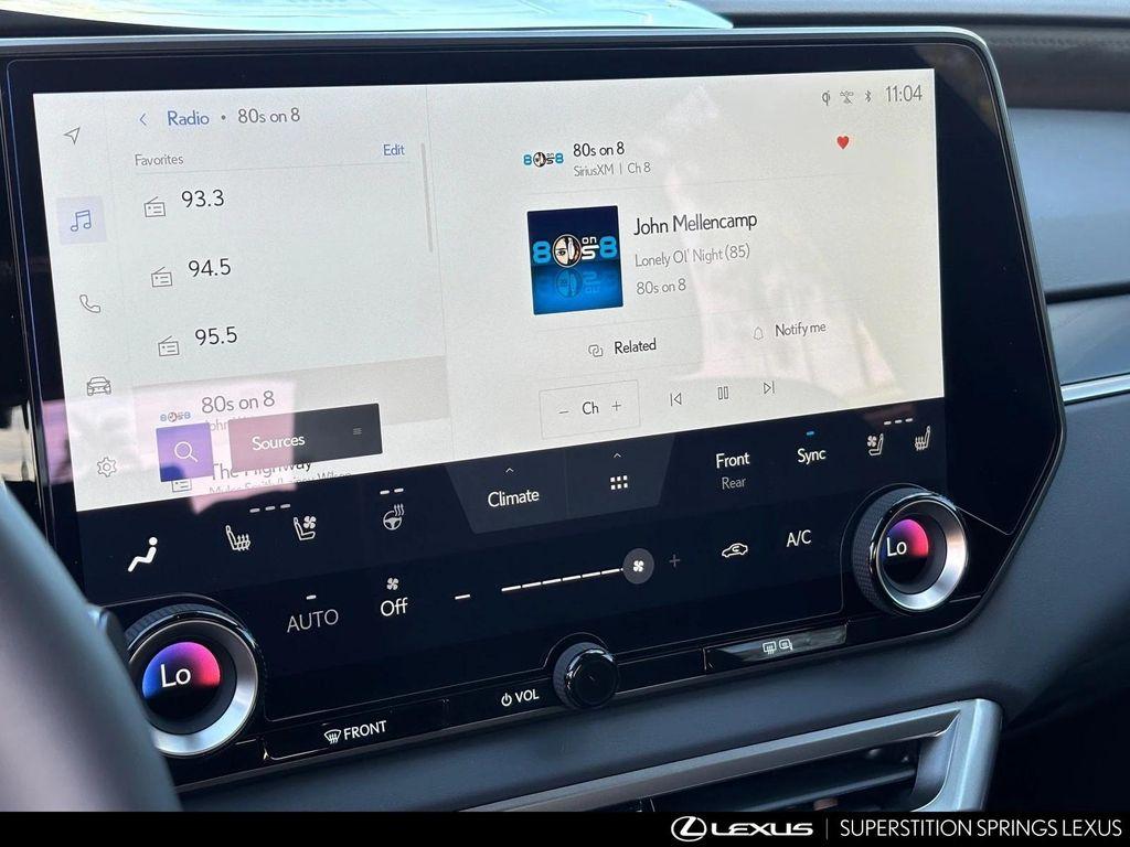 new 2025 Lexus RX 350 car, priced at $68,674