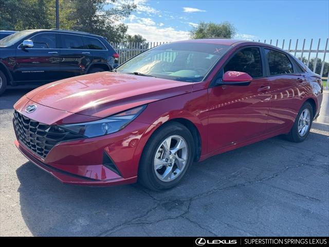 used 2021 Hyundai Elantra car, priced at $17,653