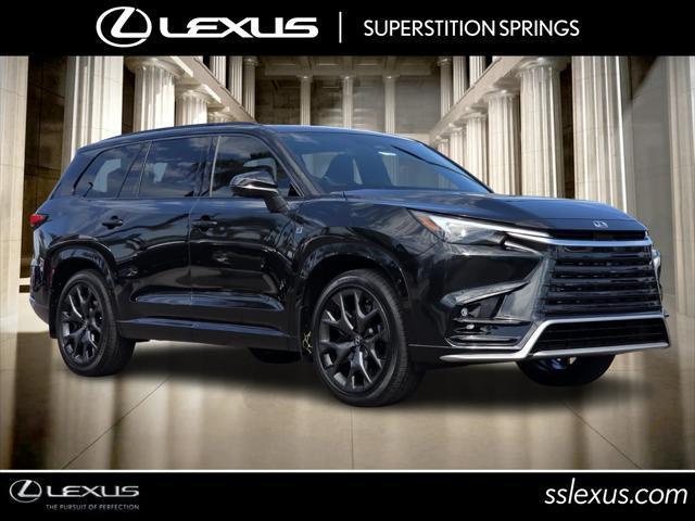 new 2025 Lexus TX 500h car, priced at $75,368