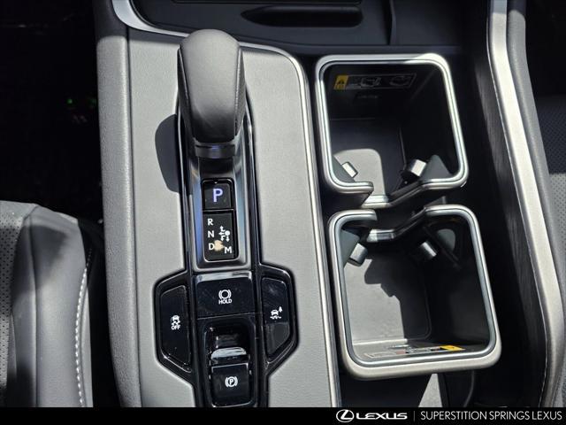 new 2025 Lexus TX 500h car, priced at $75,368