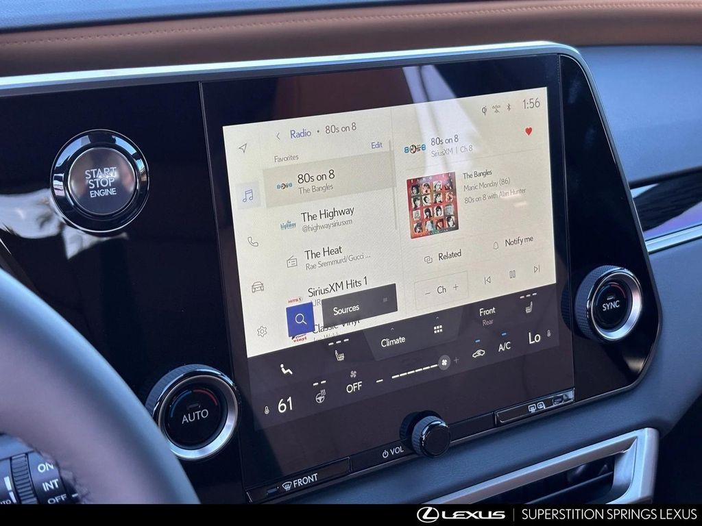 new 2025 Lexus RX 350 car, priced at $53,185