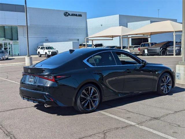 used 2024 Lexus IS 350 car, priced at $48,529