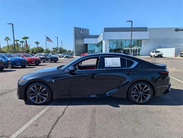 used 2024 Lexus IS 350 car, priced at $48,529