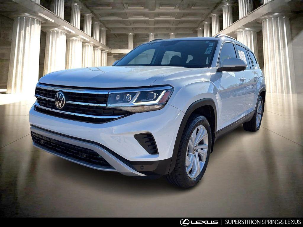 used 2021 Volkswagen Atlas car, priced at $23,586