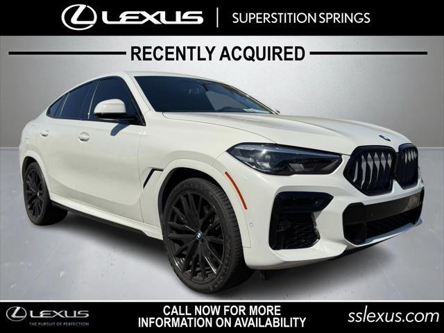 used 2022 BMW X6 car, priced at $54,483