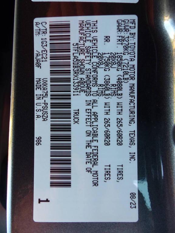 used 2024 Toyota Tundra car, priced at $39,995