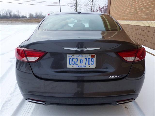 used 2016 Chrysler 200 car, priced at $8,995