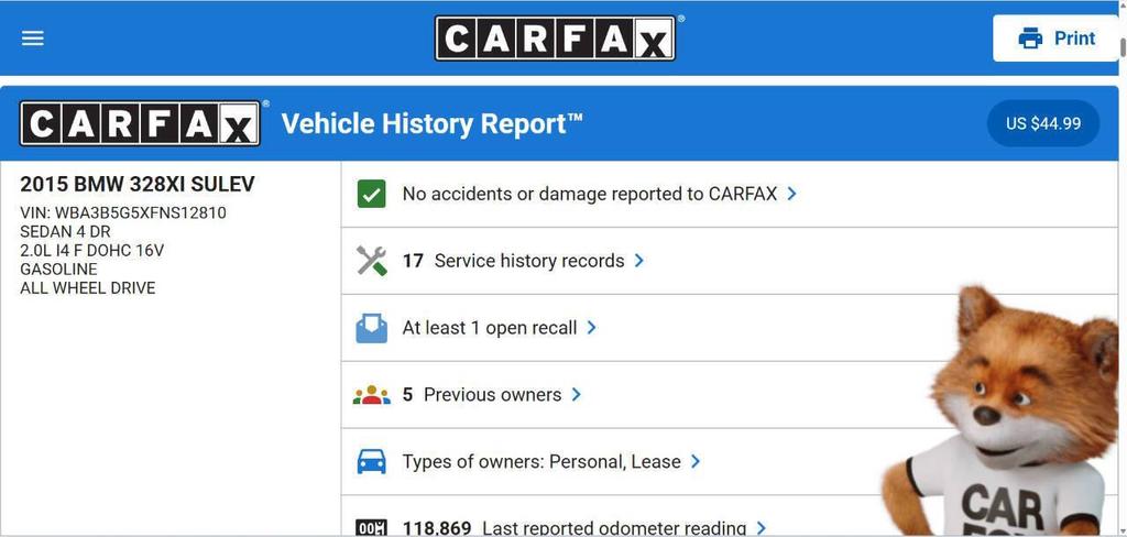 used 2015 BMW 328 car, priced at $7,995