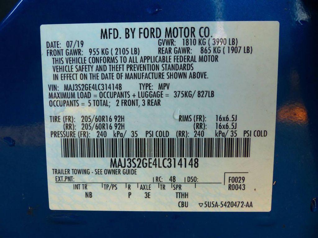 used 2020 Ford EcoSport car, priced at $11,995