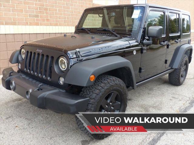 used 2017 Jeep Wrangler car, priced at $18,995