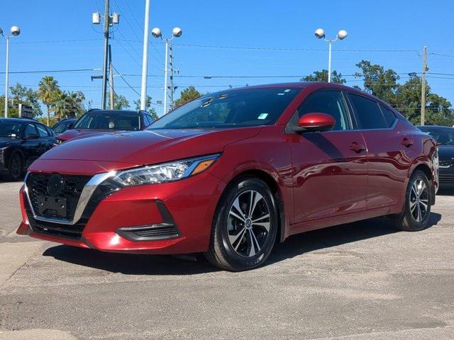 used 2021 Nissan Sentra car, priced at $16,100