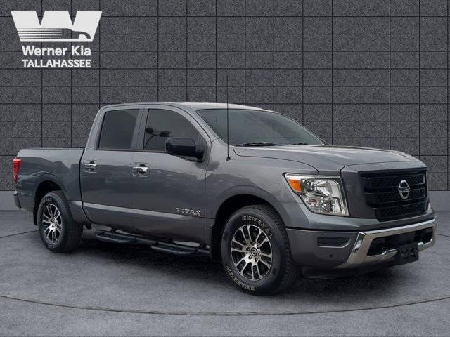 used 2021 Nissan Titan car, priced at $29,797