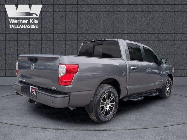 used 2021 Nissan Titan car, priced at $29,797