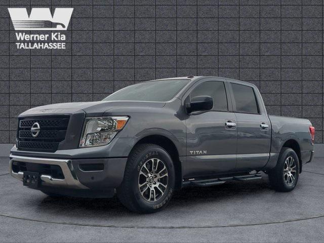 used 2021 Nissan Titan car, priced at $29,797