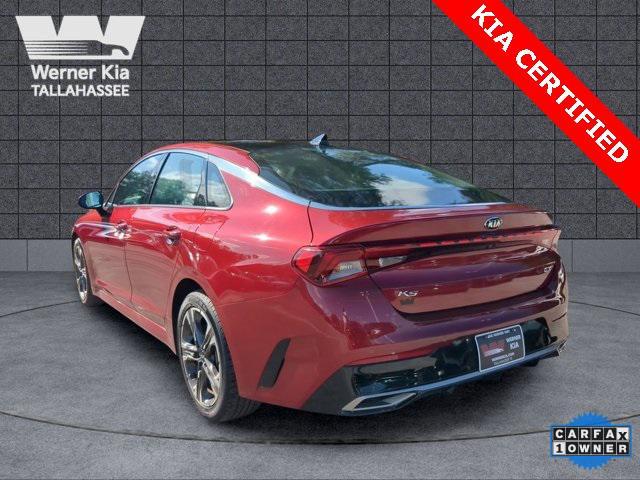 used 2021 Kia K5 car, priced at $27,775