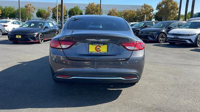 used 2015 Chrysler 200 car, priced at $9,894
