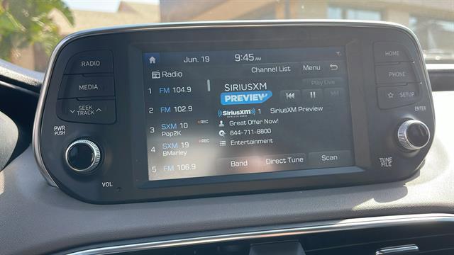 used 2019 Hyundai Santa Fe car, priced at $15,994