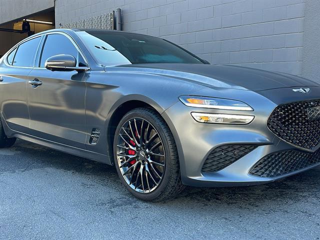 used 2022 Genesis G70 car, priced at $30,000