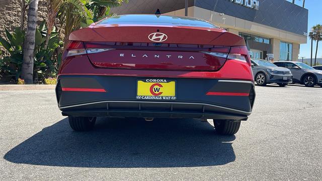 used 2025 Hyundai Elantra car, priced at $18,980