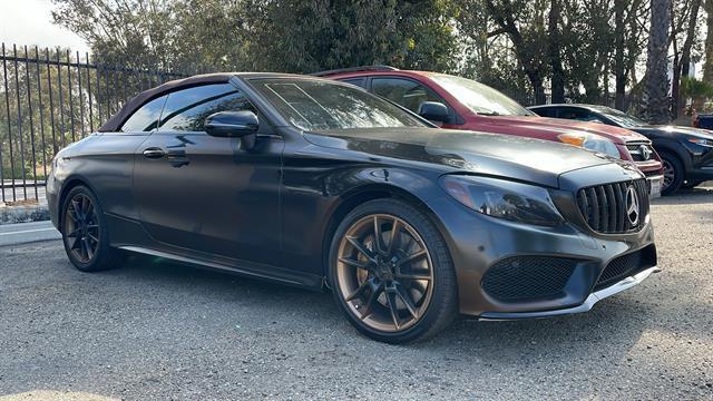 used 2018 Mercedes-Benz AMG C 43 car, priced at $26,435