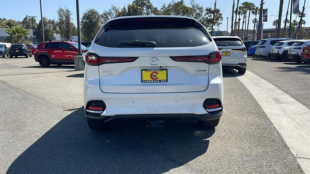 new 2025 Mazda CX-70 PHEV car, priced at $56,821