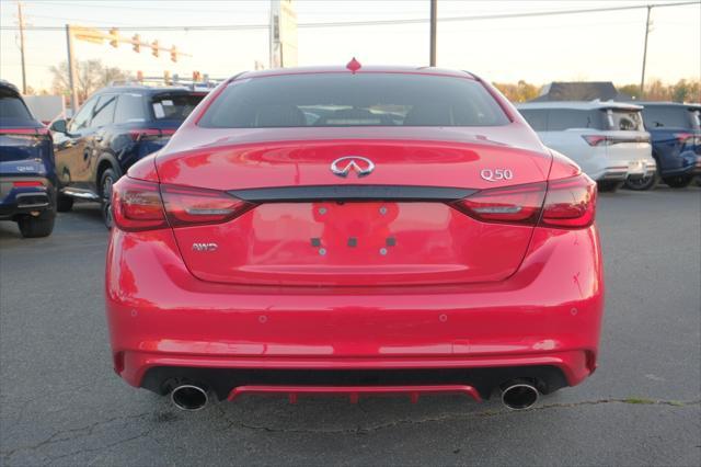 used 2024 INFINITI Q50 car, priced at $43,995