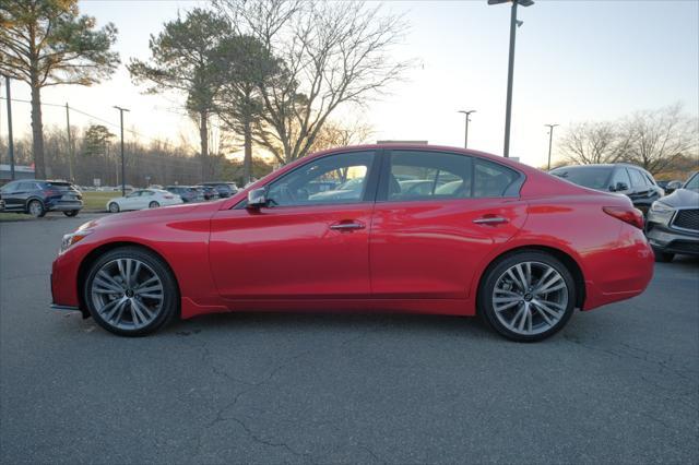 used 2024 INFINITI Q50 car, priced at $43,995