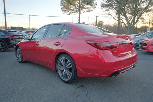 used 2024 INFINITI Q50 car, priced at $43,995