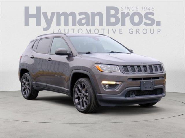 used 2021 Jeep Compass car, priced at $22,495