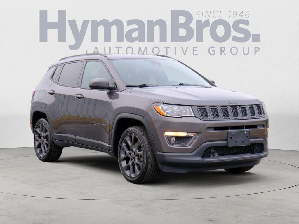 used 2021 Jeep Compass car, priced at $21,995