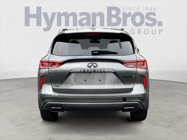 new 2025 INFINITI QX50 car, priced at $46,639