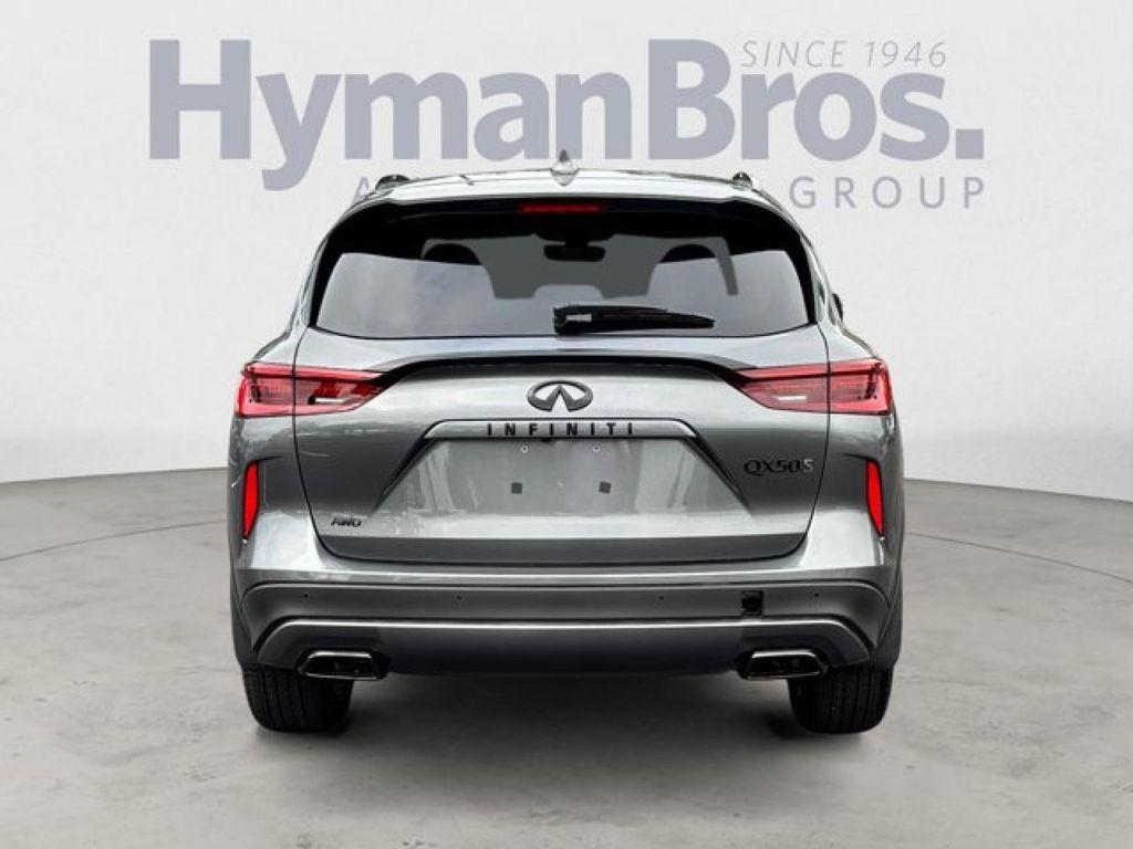new 2025 INFINITI QX50 car, priced at $46,639
