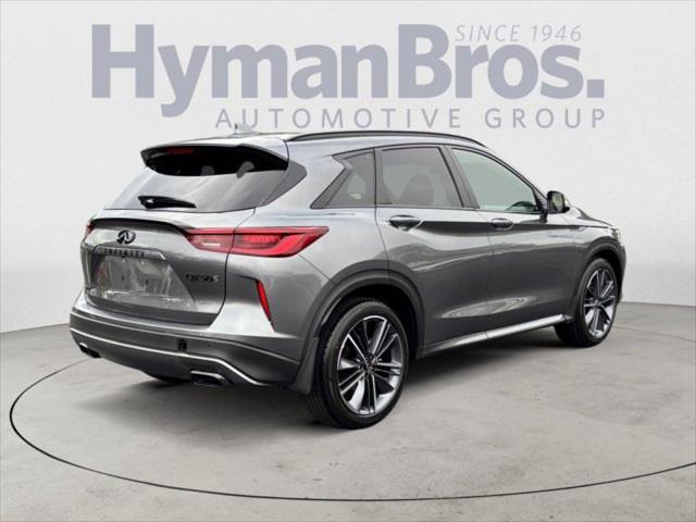 new 2025 INFINITI QX50 car, priced at $46,639