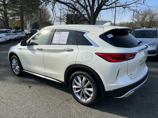 used 2021 INFINITI QX50 car, priced at $32,995