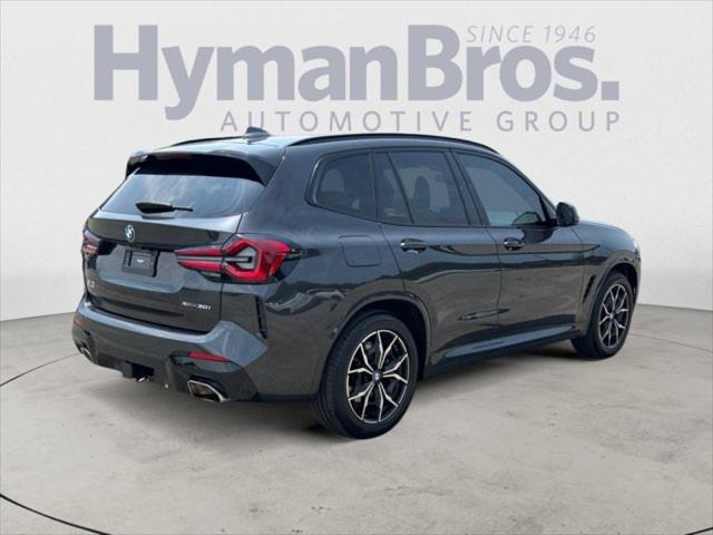 used 2022 BMW X3 car, priced at $37,995