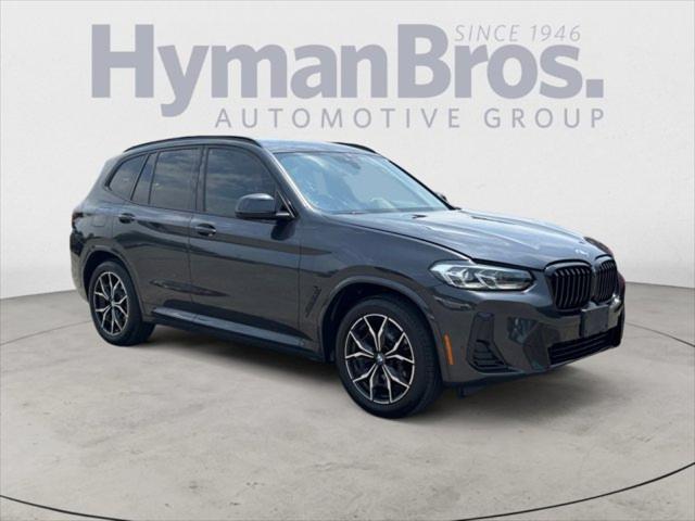 used 2022 BMW X3 car, priced at $37,995