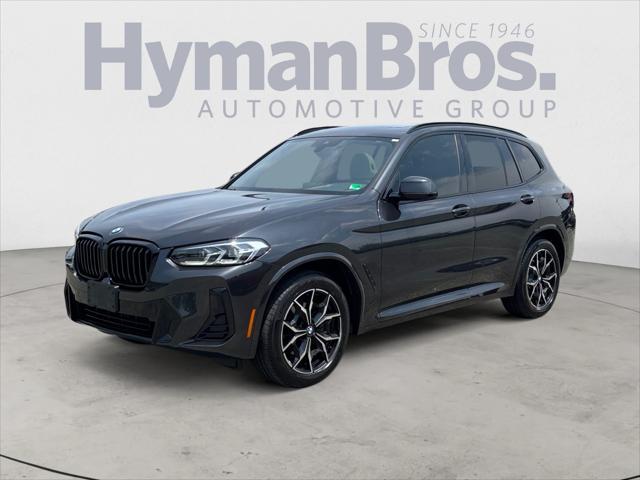 used 2022 BMW X3 car, priced at $38,995