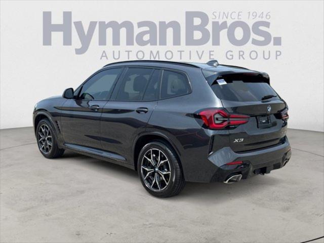 used 2022 BMW X3 car, priced at $37,995