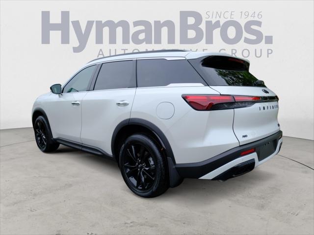 new 2025 INFINITI QX60 car, priced at $59,980