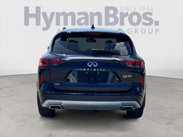 used 2022 INFINITI QX50 car, priced at $38,995
