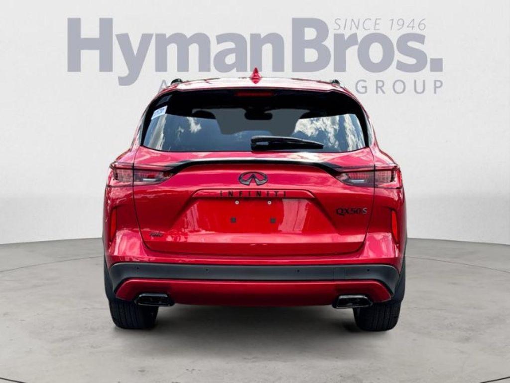 new 2025 INFINITI QX50 car, priced at $47,494