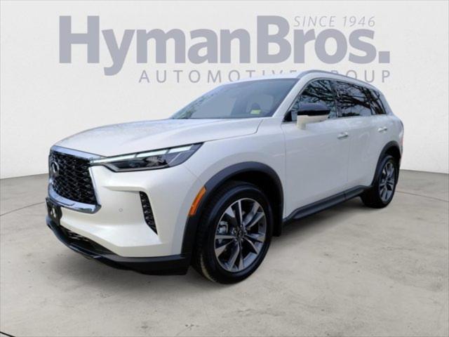 new 2025 INFINITI QX60 car, priced at $58,080
