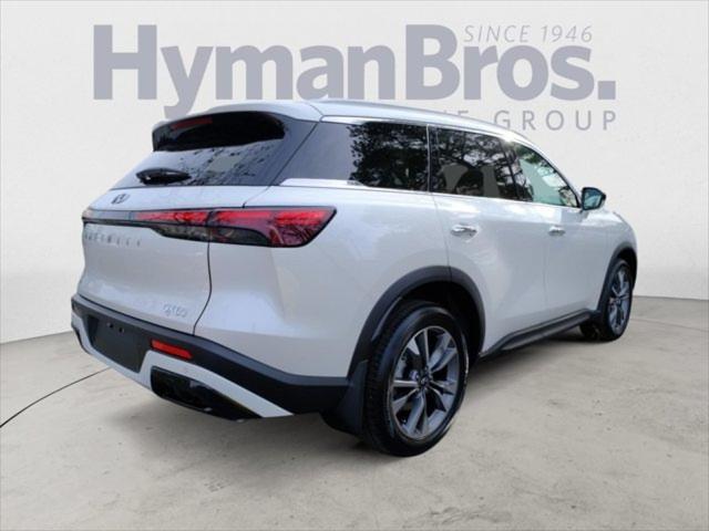 new 2025 INFINITI QX60 car, priced at $58,080