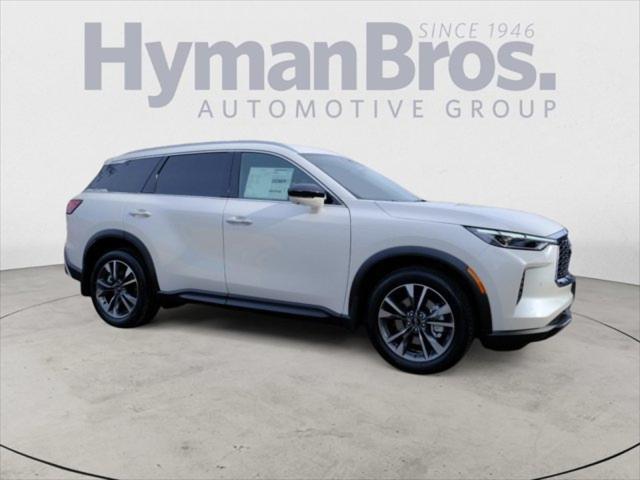 new 2025 INFINITI QX60 car, priced at $58,080