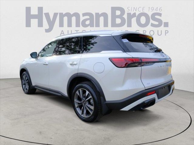 new 2025 INFINITI QX60 car, priced at $58,080