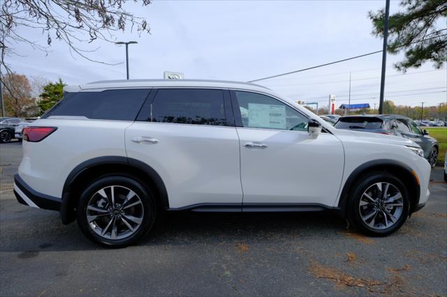 new 2025 INFINITI QX60 car, priced at $58,080