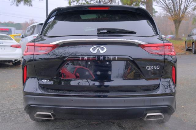 used 2021 INFINITI QX50 car, priced at $31,995