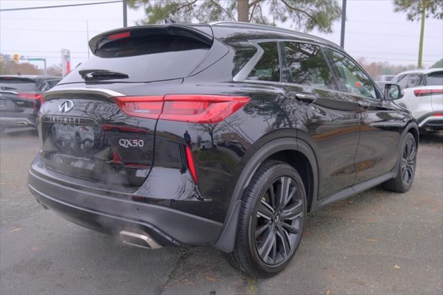 used 2021 INFINITI QX50 car, priced at $31,995