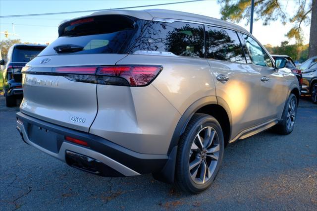 new 2025 INFINITI QX60 car, priced at $59,580