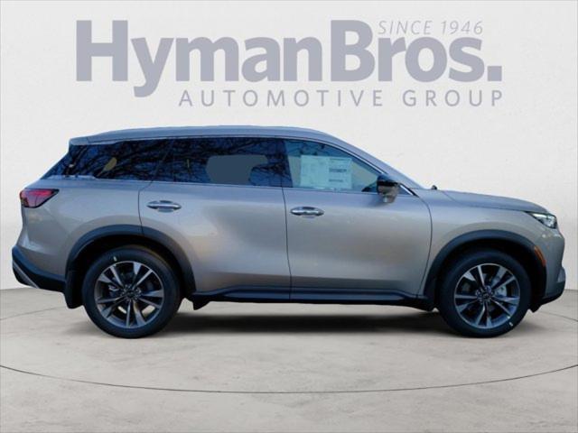 new 2025 INFINITI QX60 car, priced at $59,580